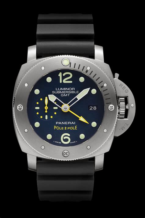 panerai pole to pole|Panerai PAM00719 : Luminor Submersible 1950 3 Days GMT .